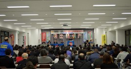 安倍政権の暴走を止め、労働者保護ルールの改悪を阻止しよう!=「STOP THE 格差社会」全道総決起集会