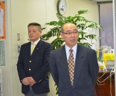 【本日の来局者】むかわ町長選挙に立候補予定の竹中よしゆきさんが来局