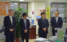 【本日の来局者】北広島市職労執行委員が来局