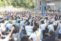 【賃金労働部】2014人勧期7.29中央行動、書記長クラス交渉を実施