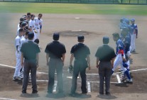 【全道野球速報⑱】決勝戦速報①白糠町職と北広島市職労の試合始まる