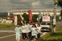 【青年部】第27回反核平和の火リレーが始まりました!