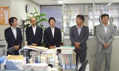 【本日の来局者】自治労と連帯し頑張る=全開発執行部