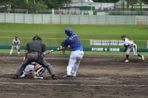 【全国野球大会】北広島市職労と白糠町職が初戦突破!