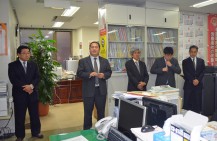 【四方山@道本部】今日から新年度。3人が新たに着任しました