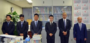 【本日の来局者】今後1年間頑張る=消防職員協議会