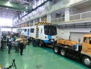 【公共交通部会(札交労)】札幌地下鉄東豊線 新型車両搬入~地下鉄の車両。こうやって入れます~
