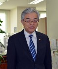 【本日の来局者】二期目も全力で頑張る=小川政憲市議