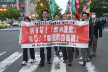 【道民運動】声をあげ、運動の輪を拡げよう!=『戦争をさせない北海道委員会総がかり行動』