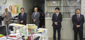 【本日の来局者】新事務局長に吉田賢一さん(札幌市職連)