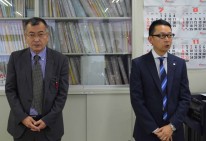 【本日の来局者】札幌市労連・執行部のみなさん