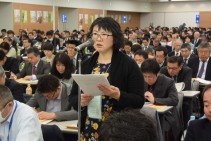 政治決戦、死にものぐるいで取り組む=北海道本部・三浦書記長が発言