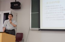 北海学園大学との連携講座~第11回目「日本の医療問題を考える」―居橋真人・道本部衛生医療評議会副議長が講演―