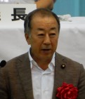 えさき参議院議員があいさつ『必ず安倍政権の退陣を追求していく』=自治労第89回定期大会