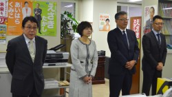 【本日の来局者】札幌市労新役員のみなさん